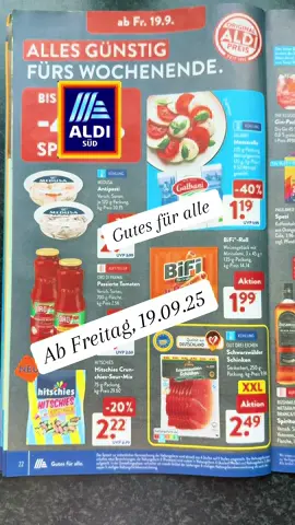 Thema: Wochenangebote bei ALDI Süd  #aldisüd #günstig #neuheiten #lebensmittel #bekleidung 