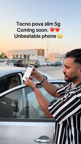 Tecno pova slime 5.5g 5.95mm worlds slimmest , 160g, 3D-curved 5160Ah long lasting battery 45W super charging 10W reverse charging Tecno Ai 🤖 ❤️‍🔥 #saudiarabia🇸🇦 #foryoupage❤️❤️#tecnopova #tecno #slime 