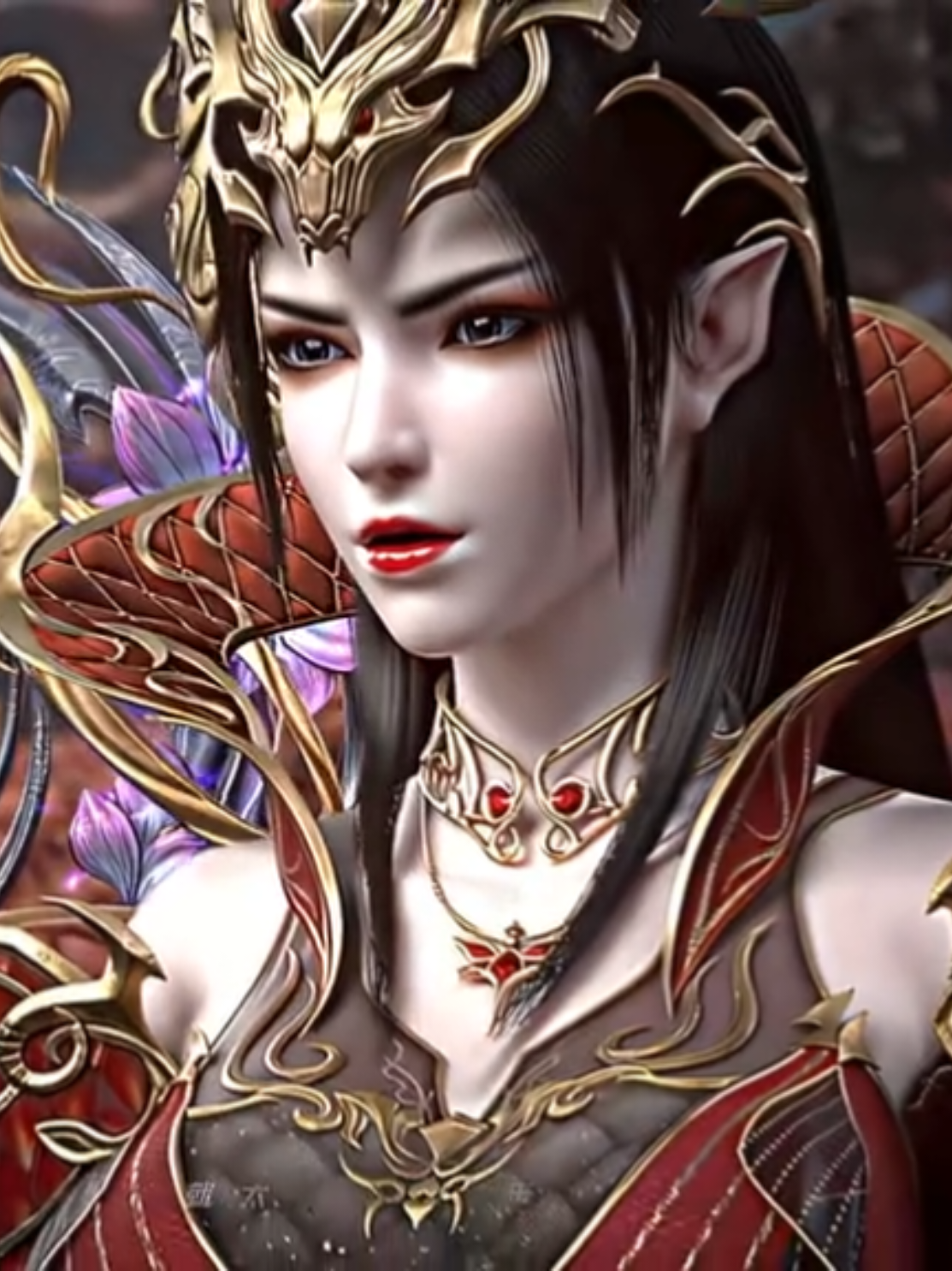 “这次该我来保护你了” #彩鳞 #btth #donghuaedit #donghua #斗破苍穹 