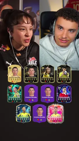 Wer kennt ALLE CR7 Karten? 😎⚽️  #fc25 #eafc #eafc26 #eafc25 #cr7 