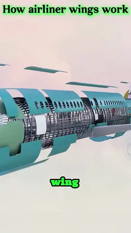A pair of wings can actually control all the movements of the aircraft!#foryoupage #usa🇺🇸 #fighter #airline #aircraft 