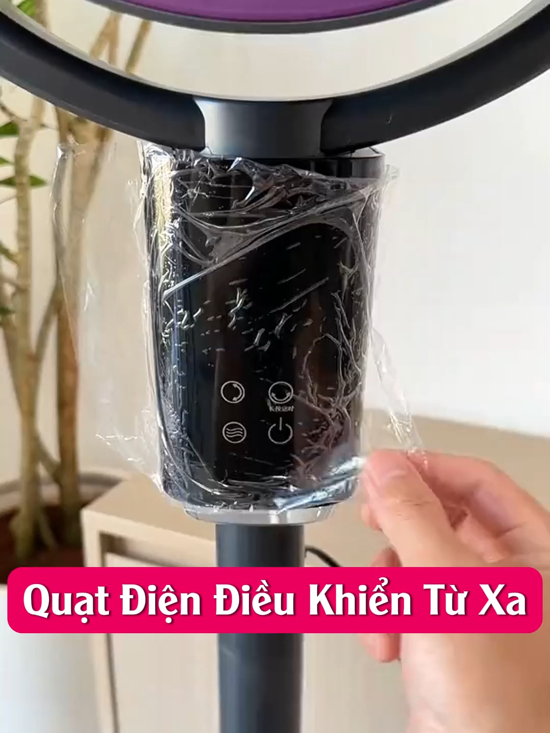 Quạt điện điều khiển từ xa – hiện đại cho gia đình #smart #quatdien #quatdienmini #quatdieuhoa
