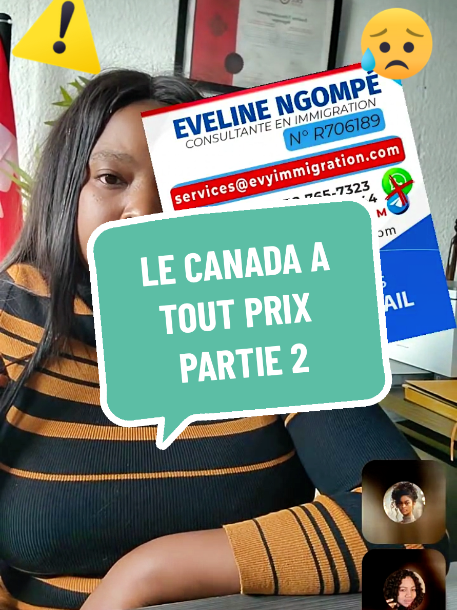 LE CANADA A TOUT PRIX PARTIE 2#pourtoi #ImmigrationCanada #permisdetravail  #tiktoklive #livehighlights 