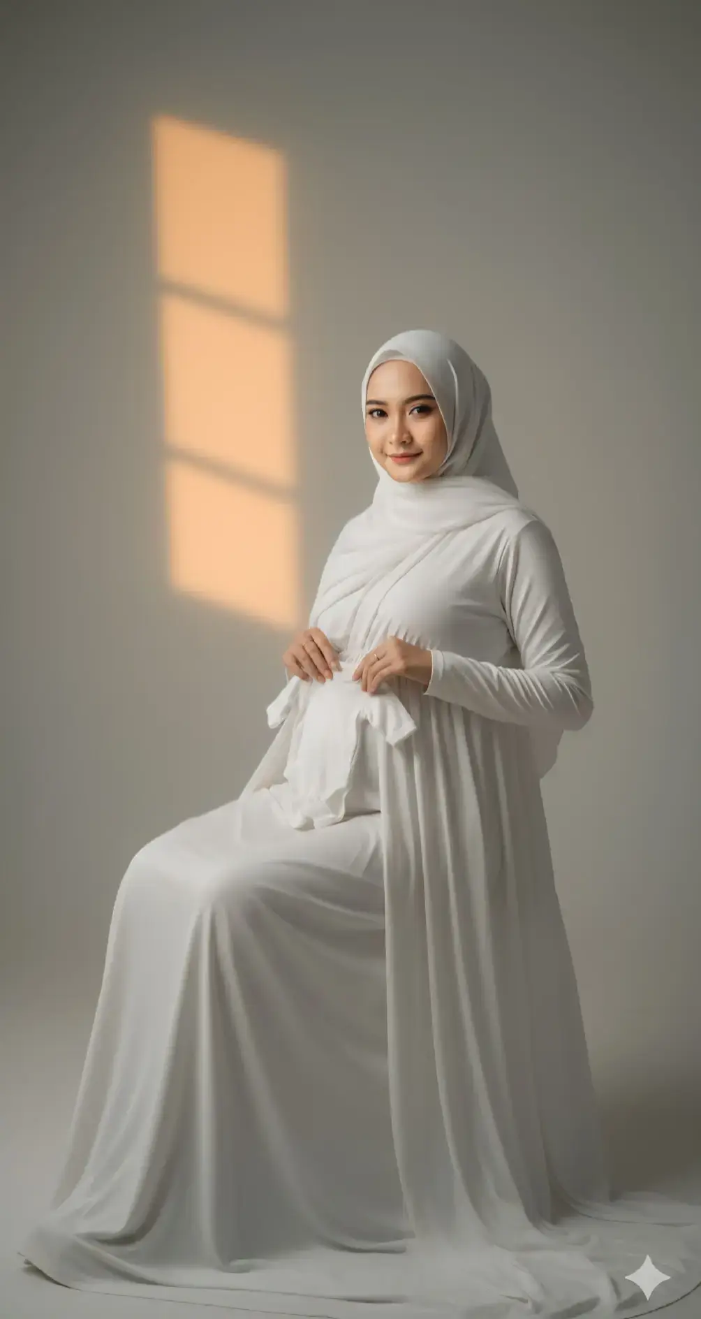 Foto Maternity D'Studio❌️ Foto Maternity D'apps Gemini✅️ #maternity #geminai #fypシ゚ #fyppppppppppppppppppppppp 