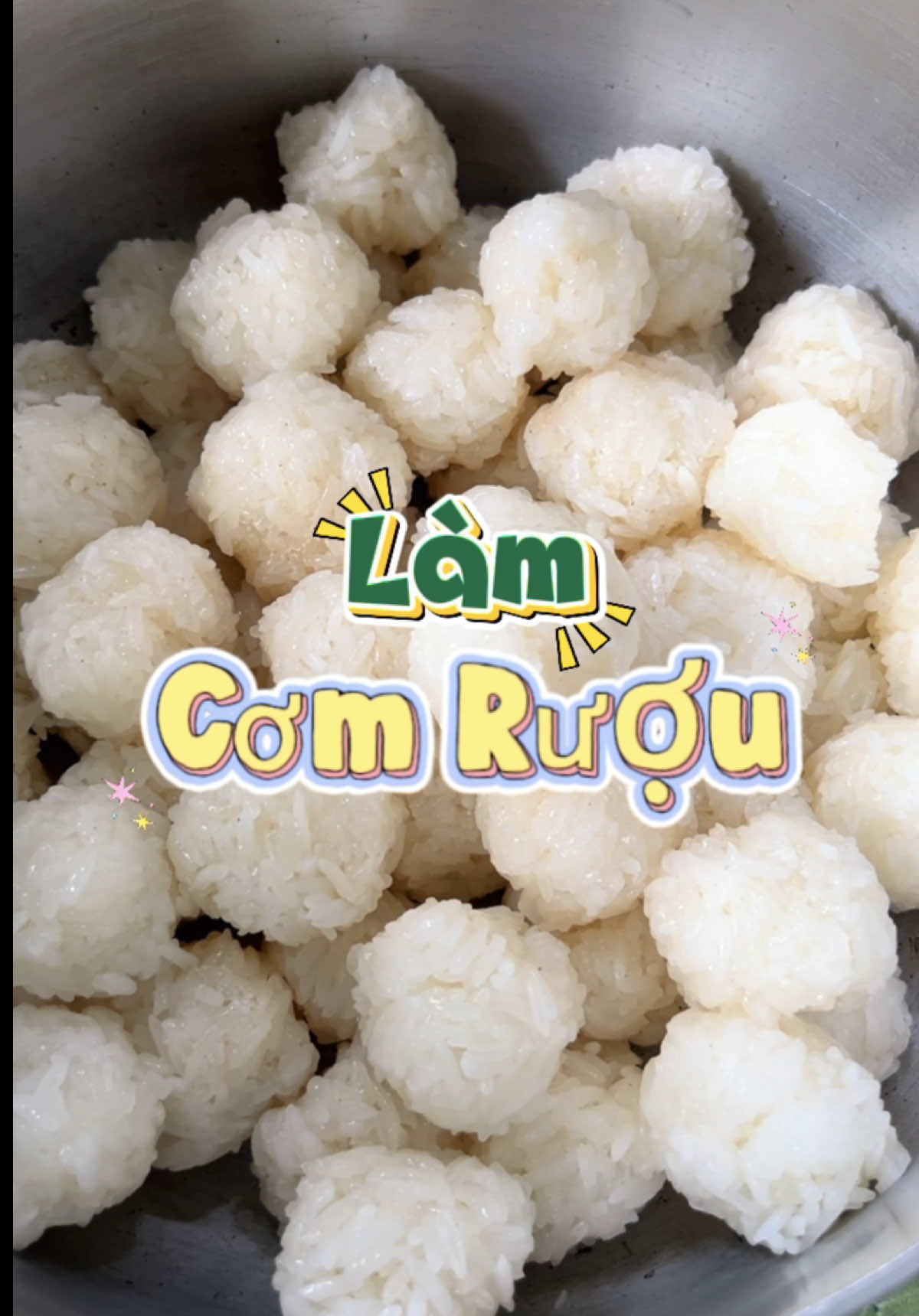 Làm cơm rượu #FoodFestOnTikTok #LearnOnTikTok #ThanhTiger #BaTilt #vtmgr 