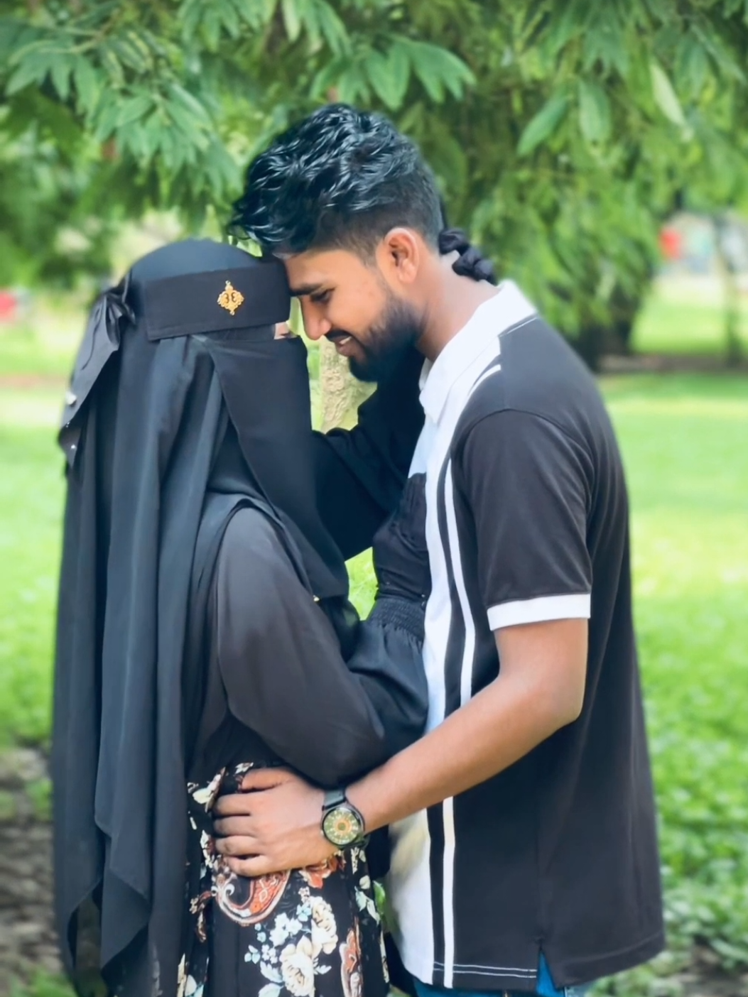 আমি তোমার হয়েই থাকবো ☺️💙#viral #ayaan_muskan #couple #VoiceEffects #tiktokbangaladesh🇧🇩 