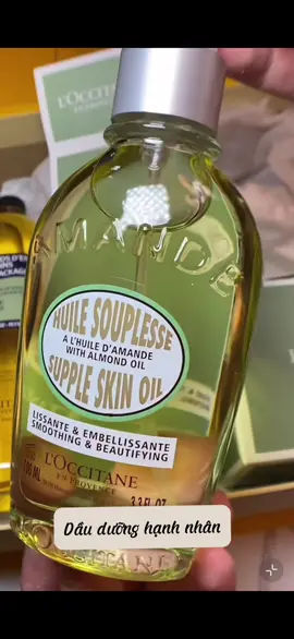 Dầu dưỡng chân ái của lòng em - Còn mọi người thế nào???  Dầu dưỡng hạnh nhân Loccitane hơn cả mong đợi  #bodyoil #dauduonghanhnhan #dauduongthe #dauduongda #dauduongdabody 