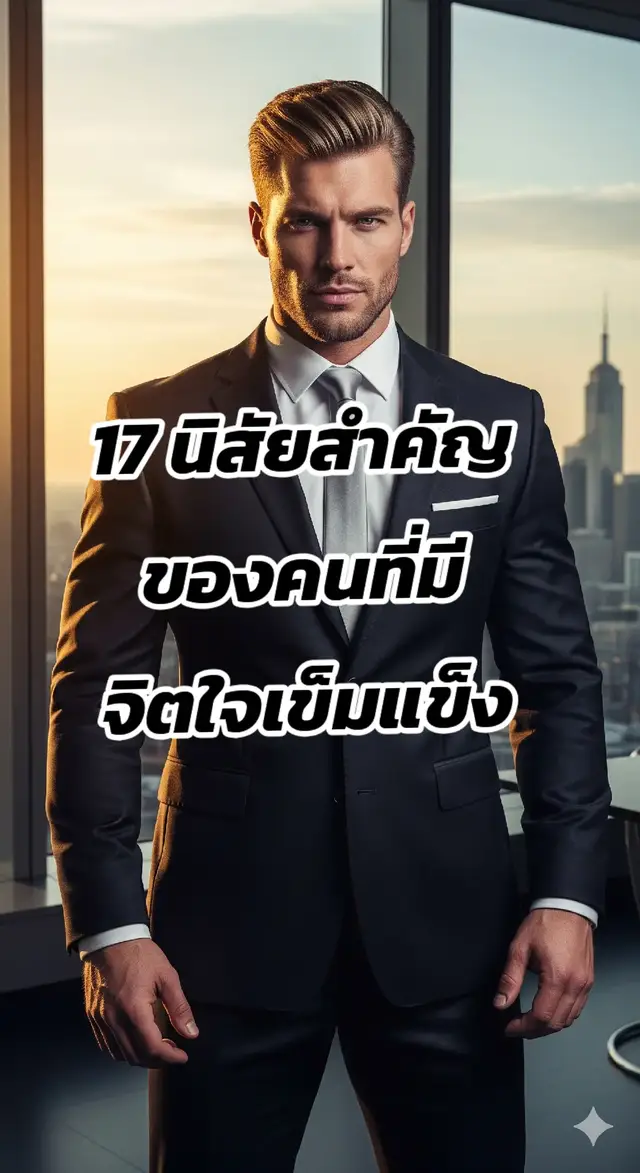 17 นิสัยสำคัญของคนที่มีจิตใจเข้มแข็ง#จิตวิทยา #จิตใจ #เข้มแข็ง #พลังบวก #พัฒนาตัวเอง 