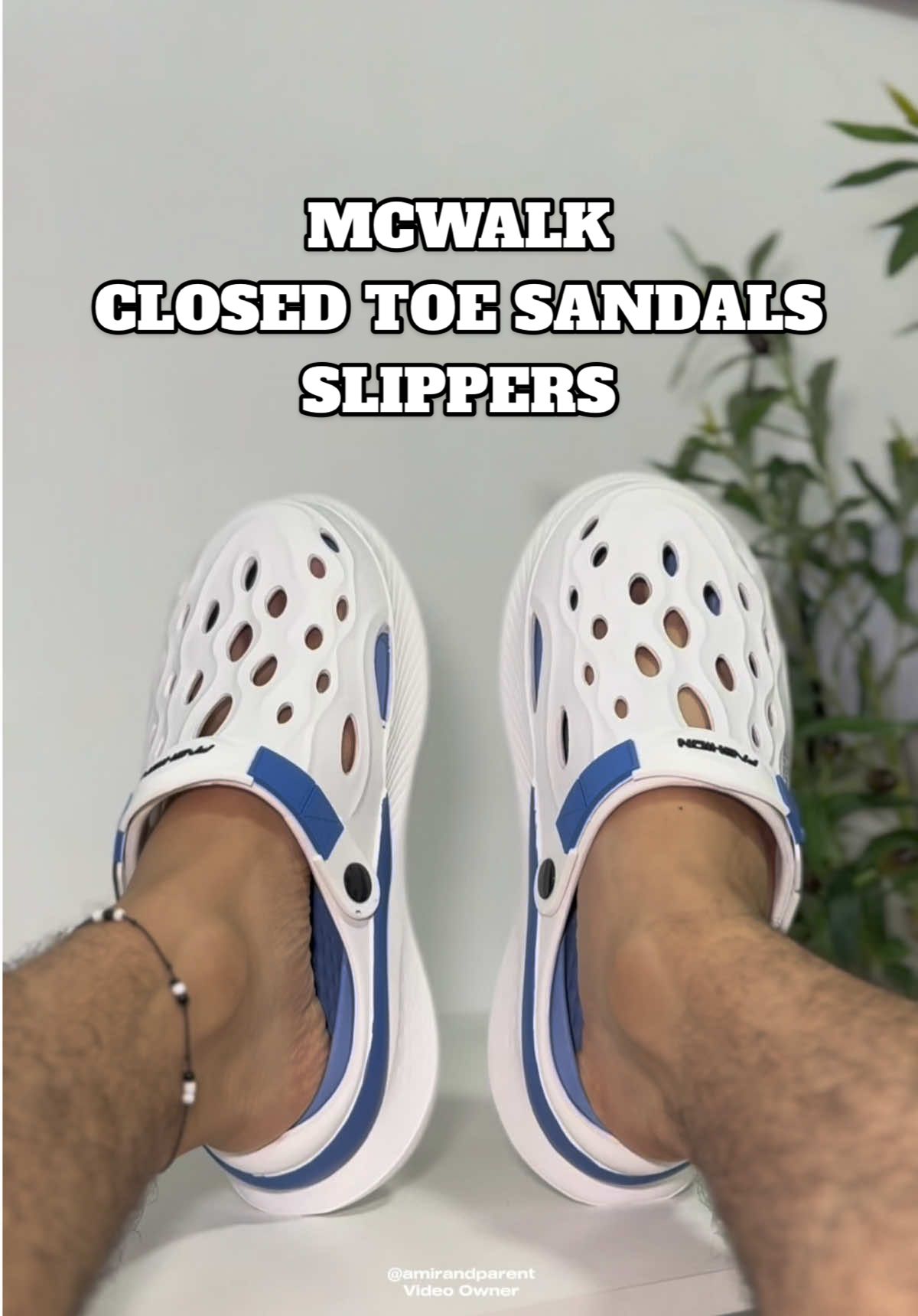 Sandals slippers na di kita kuko #Mcwalk #McwalkSlippers #ClosedSlippers #SandalSlippers #GiftIdeaforMen 