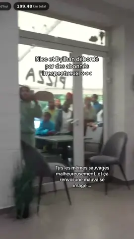 Byilhan et Nico bloqué à cause des abonnés irrespectueux… #byilhann #nico #montpellier #paris #marche 