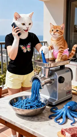 #cat #funny #meow #aicat #fyp 