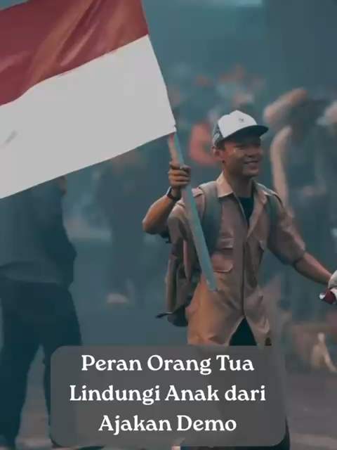 Anak-anak butuh didampingi, bukan dibiarkan 🙏 Orang tua punya peran besar mencegah mereka ikut arus provokasi demo yang berisiko. #WaspadaProvokasi #StopProvokasi #LindungiAnak #KPAI #Demo