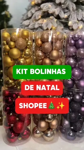 Kit bolinhas de árvore de natal 3cm /4cm/5cm/6cm/7cm/8cm, mista lisa, fosca glitter, Decoração Natalina #acheinashopee #decoracaodenatal #natal #decoracaonatalina #arvoredenatal @Suu | Caçadora de ofertas Shop 