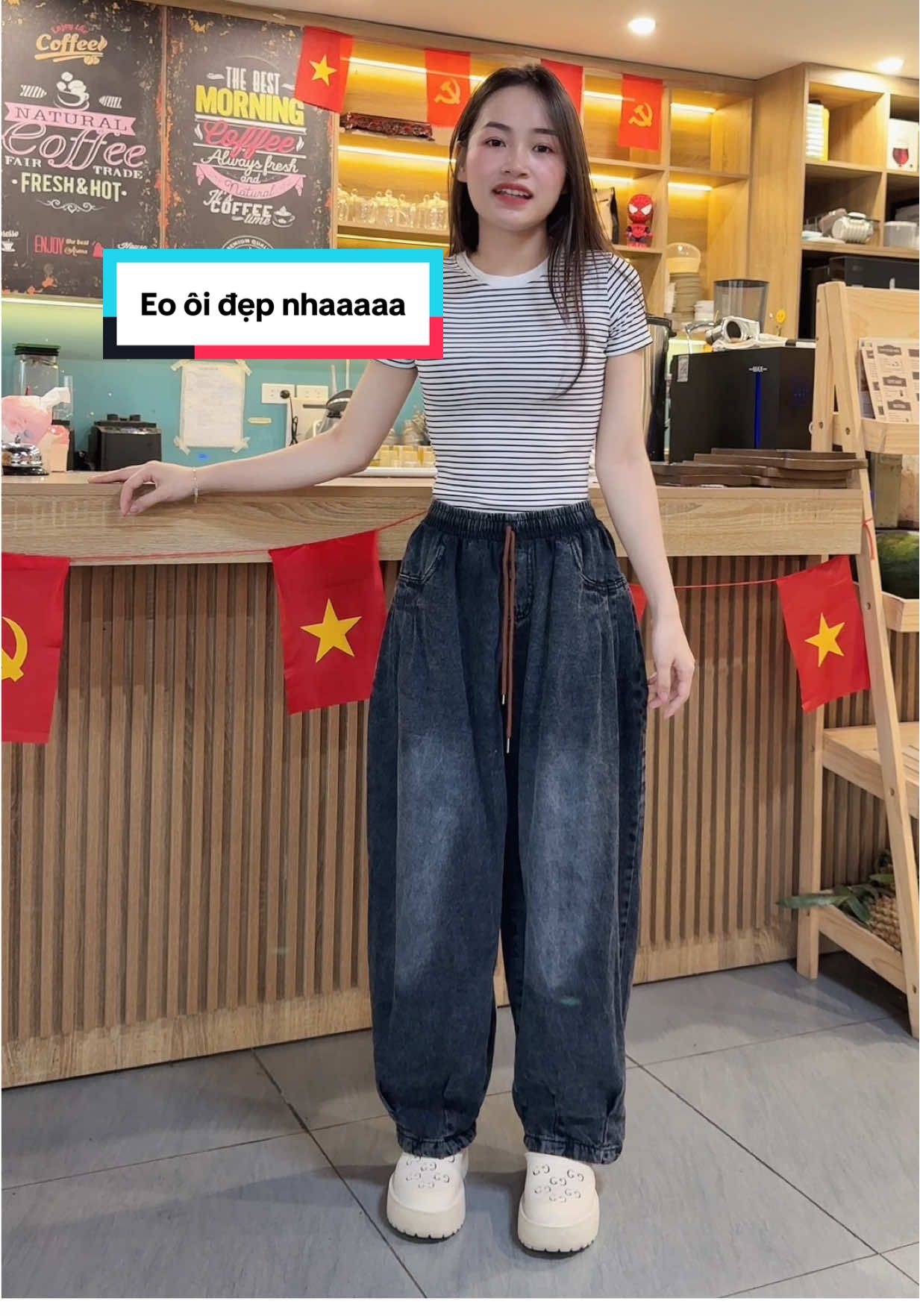 Ủa giá rẻ bất ngờ lun kkk #vanbochat #giarebatngo #quanjeansnu #phoidoxinh #quannu 