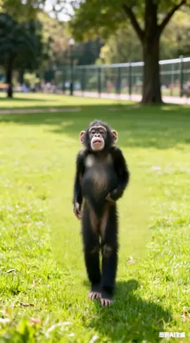 Gorilla Dance king:The Amorous Moves💃#dancer #animals #aivideo #foryou 