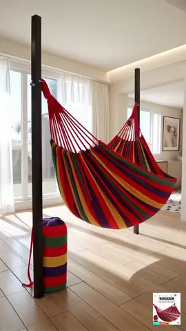 Hammock pelangi BlackBear mudah alih 280cm tampung 200kg sesuai untuk healing, camping, pantai & rumah harga promo bawah RM10! #hammock #hammockmurah #healingtime #outdoorcamping #beachvibes 