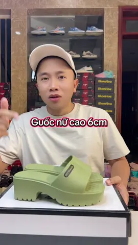 Dép đẹp, đế cao cho mẹ, cho bà đây ạ #manhgiay #depnu #guocnu #depcaogot 