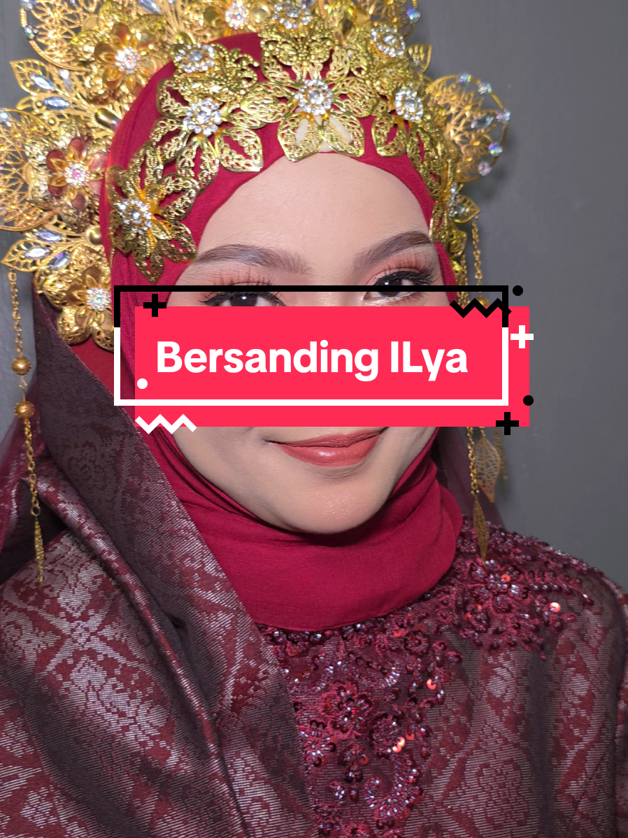 Dah memang cantik manis orangnya.. Alhamdulillah makin berseri dengan persalinan warna marroom dan sanggul lintang + gandik. Full package dewan dari @ffbridalmelaka Thank you for having me. #makeupbersanding #makeupbukitkatil #makeupservicemelaka #makeupartist 