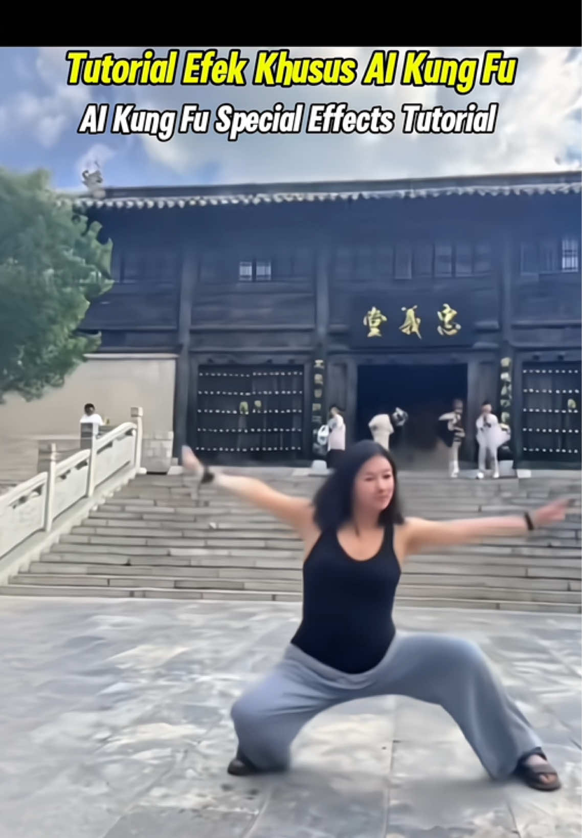 Tutorial special effects Al Kung Fu Al kung Fu special effects tutorial #capcutforus#capcut #capcutpioneer #kungfu#aikungfu