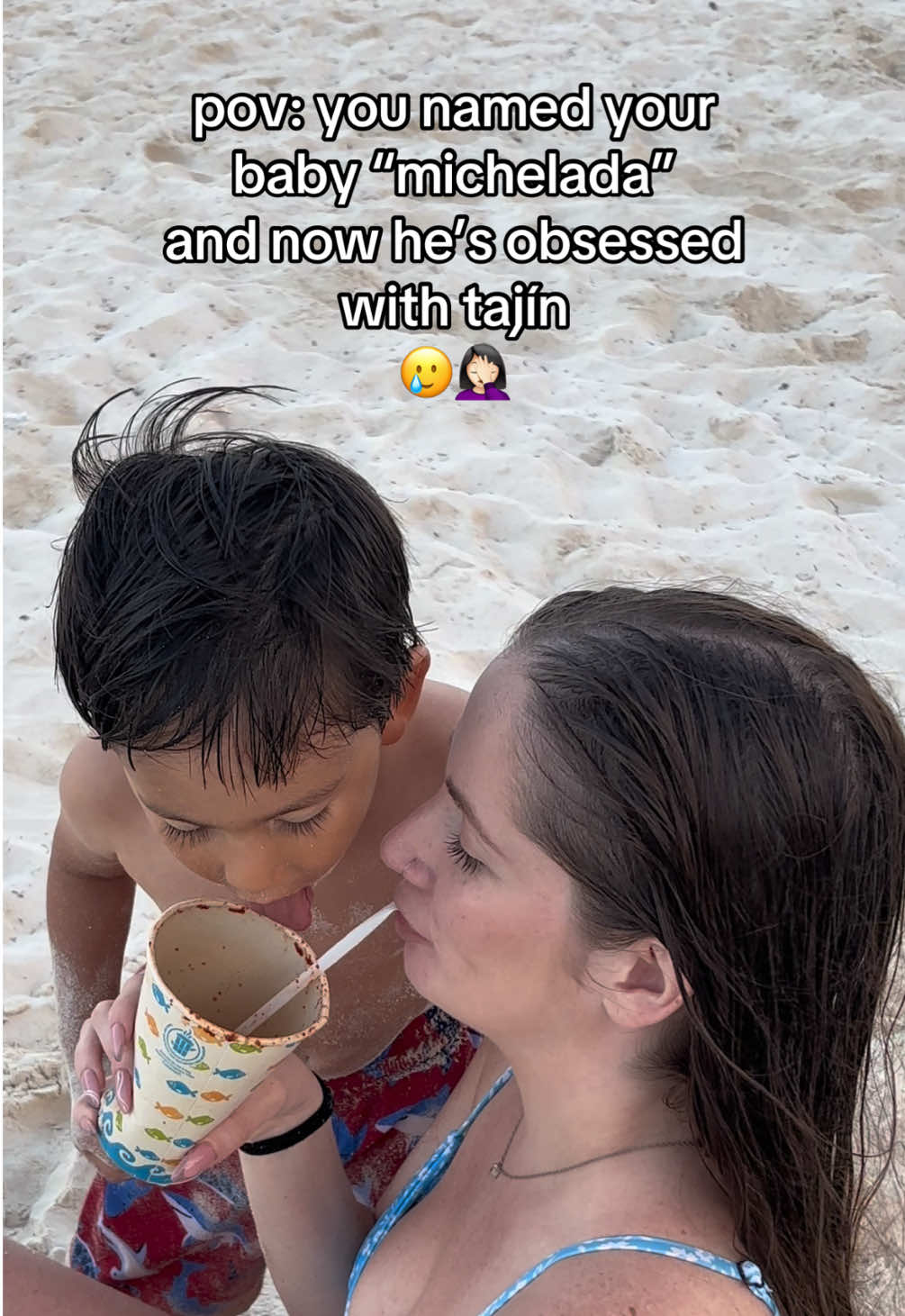 should’ve named him tajín atp #micheladasmom #michelada #singlemom #gringaconsazon #gringainmexico 