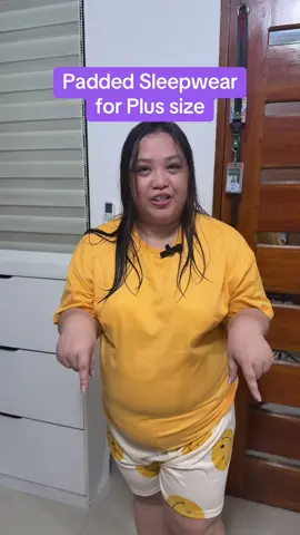 sagot sa problema ng mga tamad mag bra, padded terno. #paddedterno #paddedsleepwear #paddedpambahay #plussize #plussizesleepwear 
