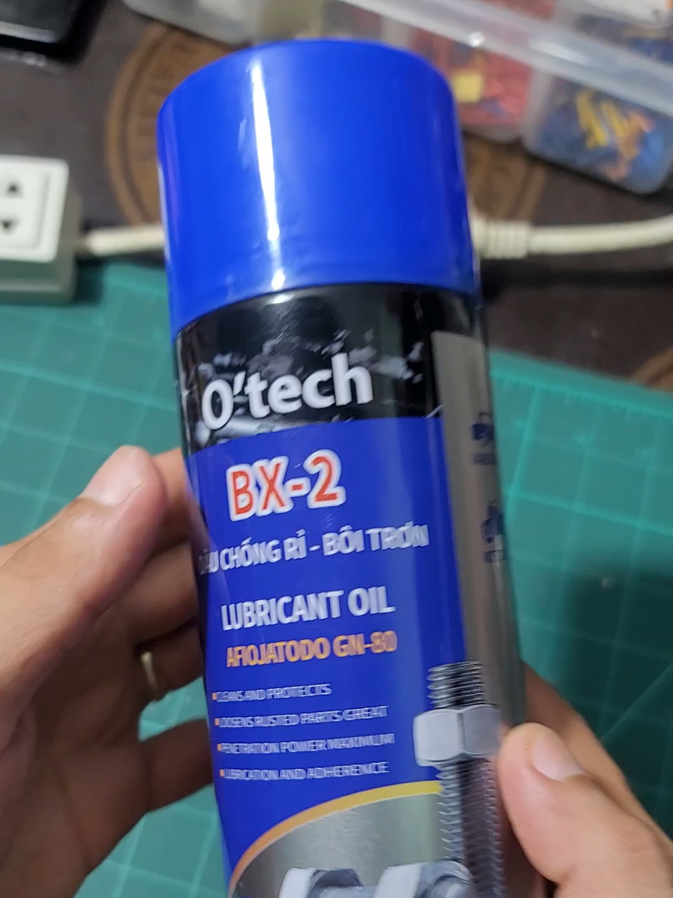 Bình Xịt BX 2 Dầu Chống Rỉ Sét #laomoc #keninox 