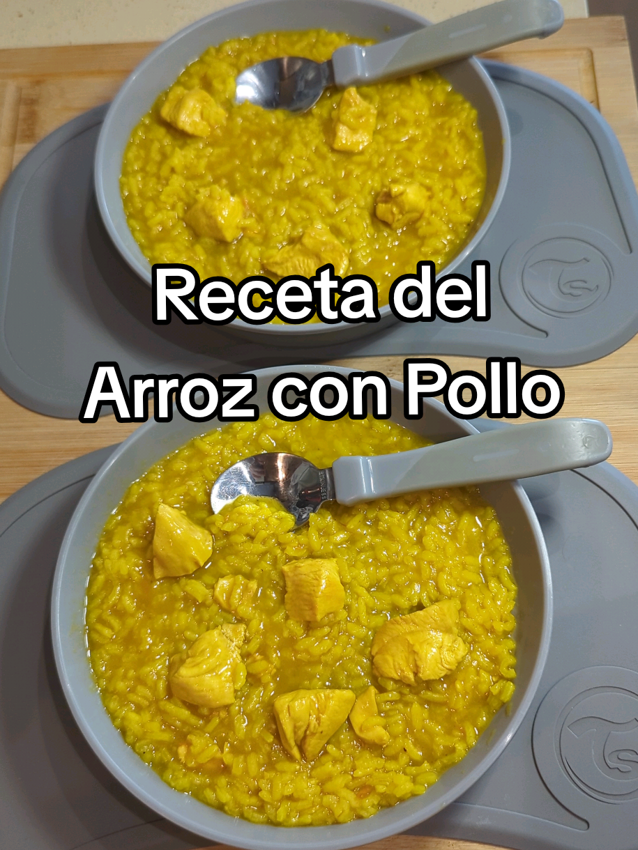Mi Receta de Arroz con Pollo🍲 Espero que os guste y si lo hacéis me lo decís😘 Casi siempre le pongo Zanahorias cortada en daditos, pero me pilló que no tenía😁 . #arrozconpollo #arroz #guisodearroz #recetas #recetacaseras 