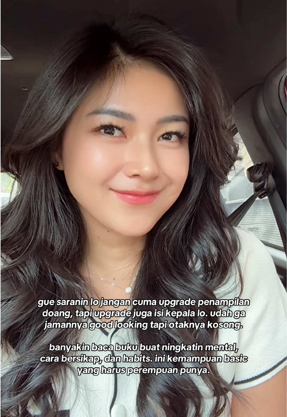 biar ga glow up penampilan doang, tapi juga glow up otak 🧠✨ #strongmindset #mindsetmatters #attitudematters #beautywithapurpose #beautywithbrains😍 