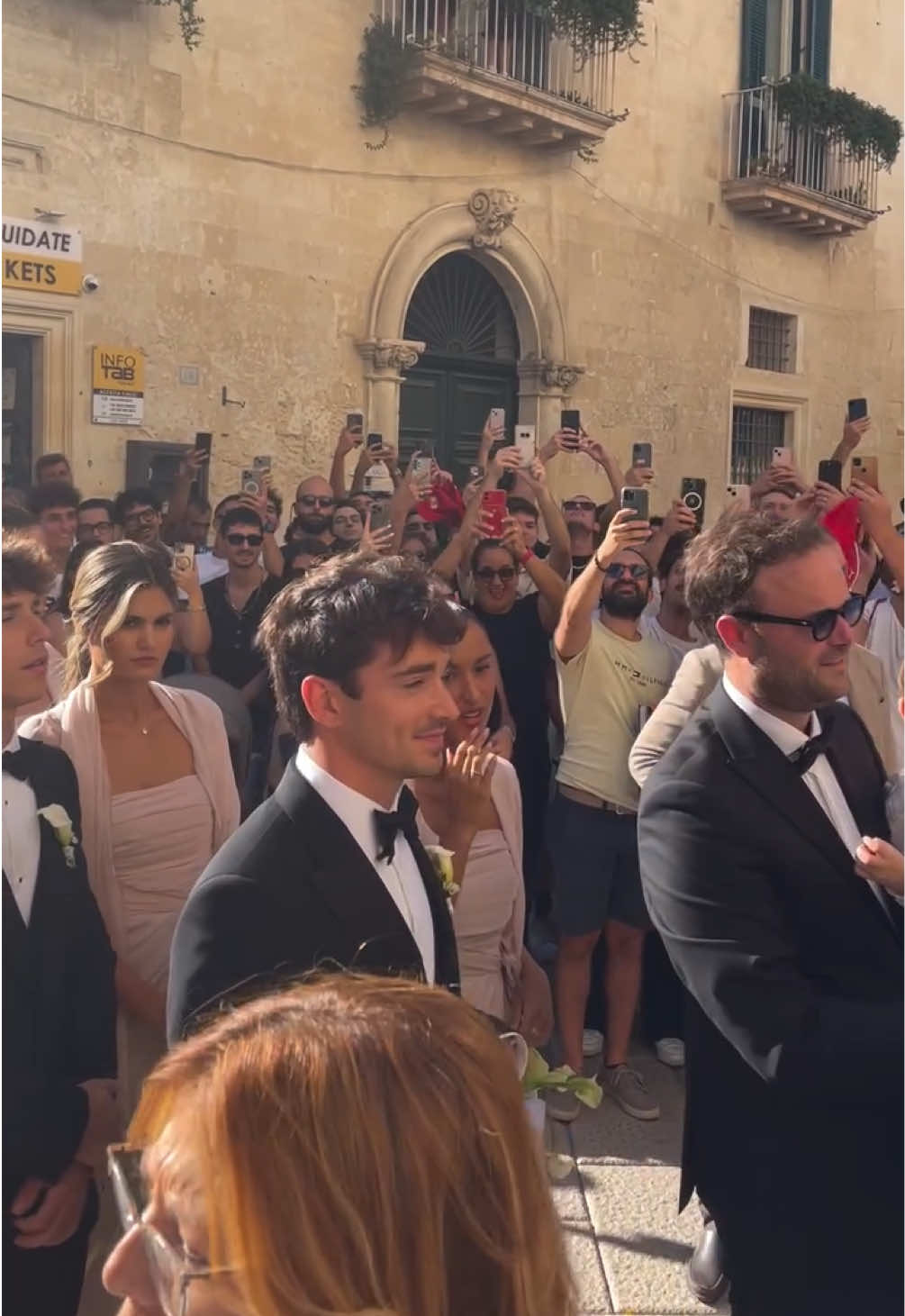 The wedding of Charlotte and Lorenzo 🥹🤍💍 @Alexandra Saint Mleux @Cha #alexandrasaintmleux #charlesleclerc #fyp #purtoi #wedding 