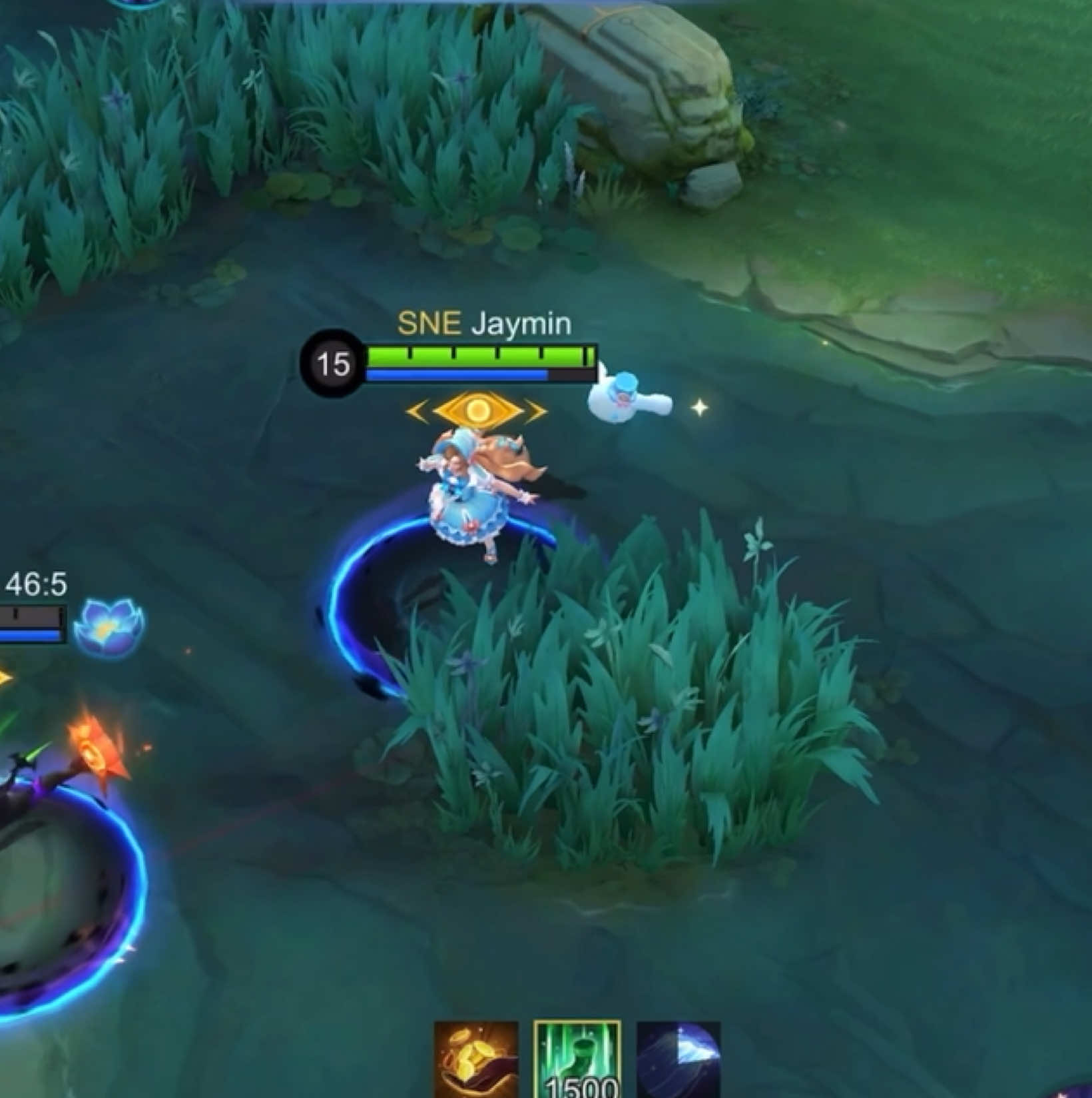 jk no one said that, feeling lang 😅 Anyway, supports can be tanky! Soft but tanky too! 😭😂 #mlbb #mobilelegends #floryn #mlbbphilippines #novariamlbb 