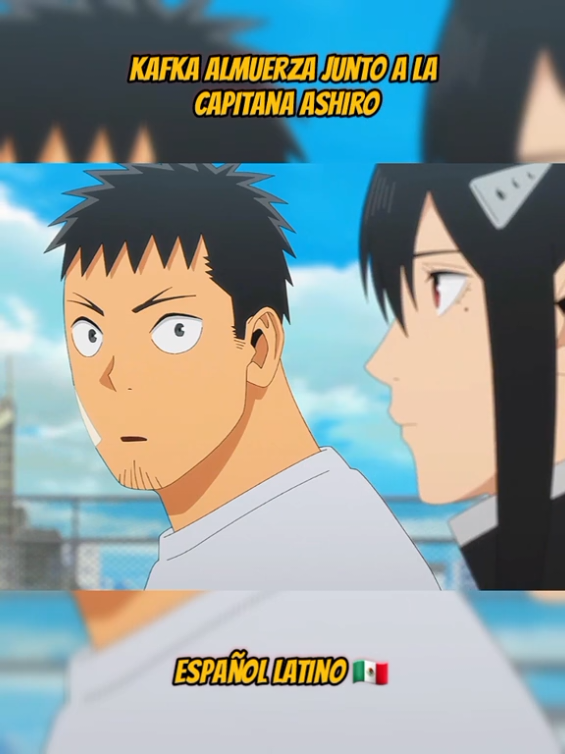 kafka almuerza junto a la capitana ashiro  KAIJU NO.8 CAP 9 TEMPORADA ESPAÑOL LATINO kaiju No.8 capítulo 9 temporada 2 español latino #kaijuno8 #kaijuNo8 #kafka #kafkahibino #kaijunumber8 #kaijuno8anime #kaijuanime #kaijuno8edit #kaijuno8season2 #kaijuno8temporada2 #kaijuno8edit 