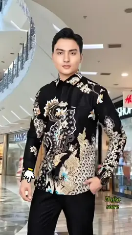 Laskala Batik Premium Bhavani Kemeja Batik Pria Slimfit Lengan Panjang#kemejabatikpriaslimfit 