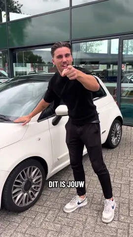 Welke Anne Fleur komt deze leuke Fiat 500 kopen? 🤪🚗 #fy #fyp #cars #fiat500 