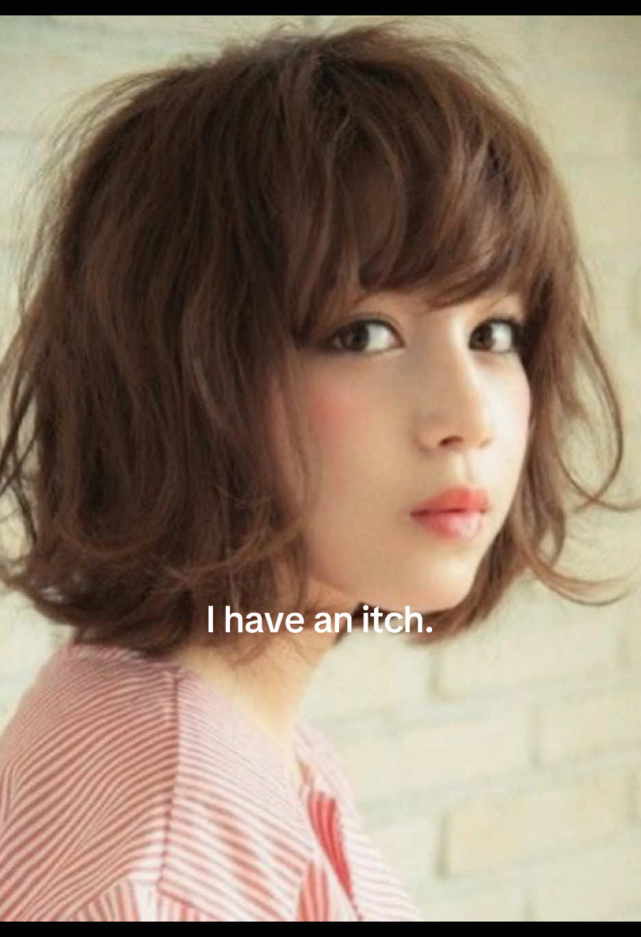 Short layered hair <3 #ihaveanitch #shorthair #fyp #shoujo #cute