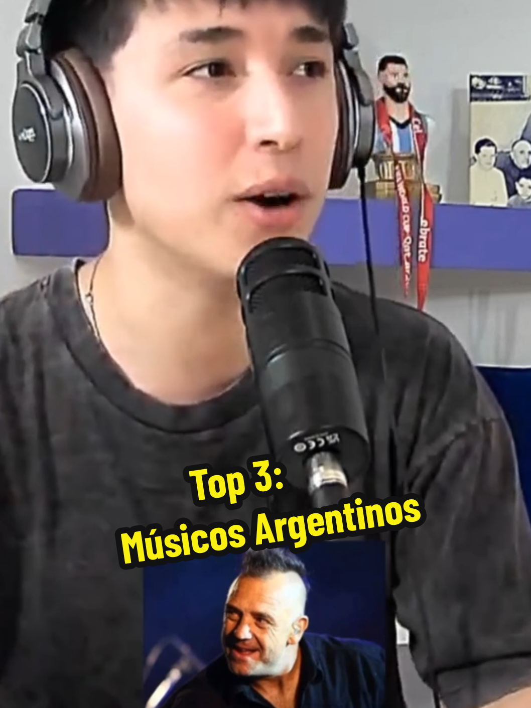 Top 3 Músicos Argentinos 🇦🇷 ¿Cuál es tu Top 3 de músicos argentinos que pondrías en el podio? #rockargentino #rock #ricardoiorio #spinetta #charlygarcia 