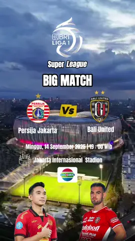 Pertandigan Super League BRI Liga 1 Antara Persija Jakarta Vs Bali United #superleague #persija #baliunited #jadwalbola 
