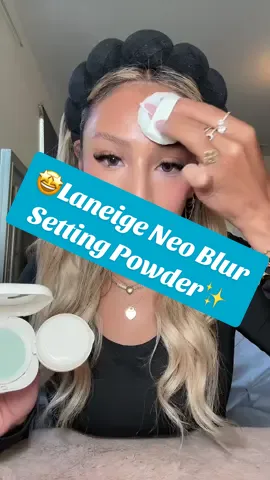 🩵✨Laneige Neo Blurring Powder🤩#laneige #laneigeneoblurringpowder #blurringpowder #laneigepowder #blurringsettingpowder  @laneige_us 
