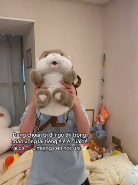 Người yêu đã giấu bé rái cá này dưới chăn của tuii. Bé cưng la éee làm hết hồn 🥹#gaubong #raica #quatang #gaubongraica 