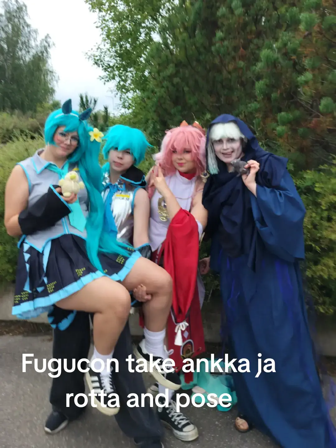 TYSMMM FOR ALL OF YOU AGAINNN #suomicosplay #fyp #ankkajarotta #cosplayer #fugucon 