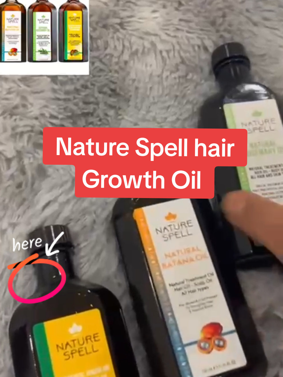 Nature Spell hair Growth Oil  #TiktokMadeMeBuyit #creatorsearchinsights #foryou #hairoil #haircare 