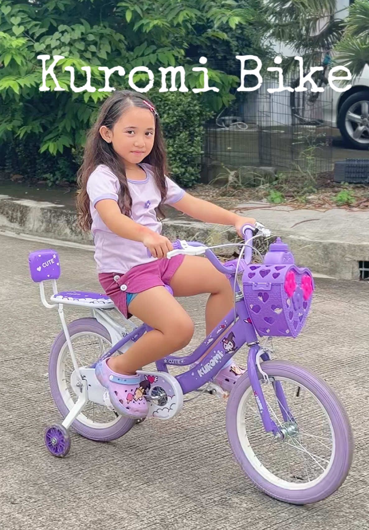 Kuromi Bike for Kids 💜 #kuromibike #kuromi #bikeforkids #kuromibikeforkids #mamemae