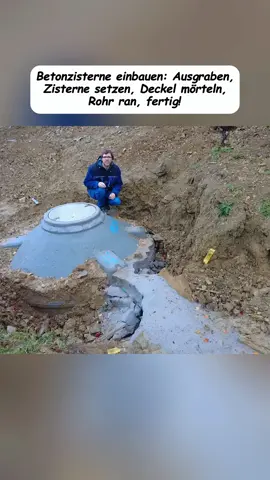 #Betonzisterne #Zisterne #Regenwasser #Hausbau #Gartenideen (8)