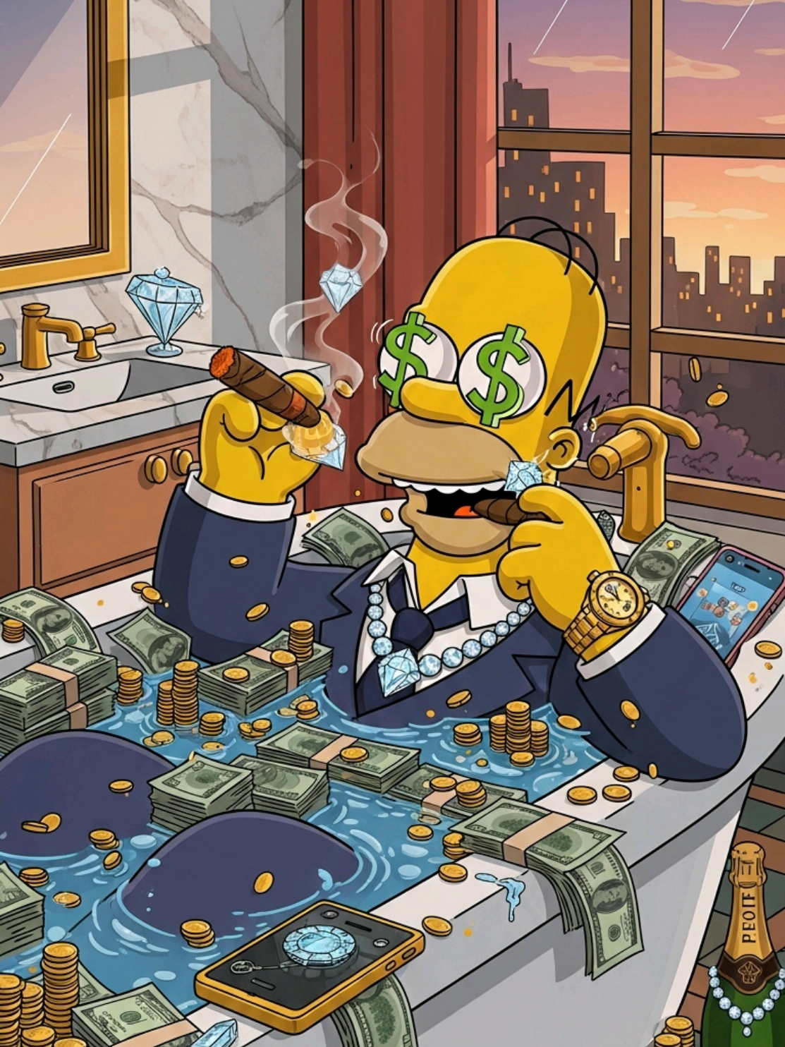 Os Simpsons previram a lei da atração? #simpsons #ossimpsons #previsoes #EmCena 