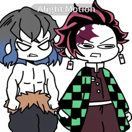 No te comerás a mi hermana#kimtsu_no_yaiba#muzan#tanjiro#inoske#💋notecomeras Ami hermano muzan!