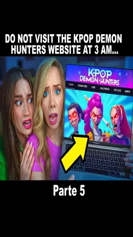 DO NOT VISIT THE KPOP DEMON HUNTERS WEBSITE AT 3 AM... Parte 5 - #TheBestiesRoblox #TheBesties  MackenzieTurnerRoblox #MackenzieTurner #Trend #videoviral 