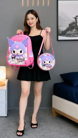 tas kuromi melody kesayangan bocil #taskuromi #tasbocil #tasanak 