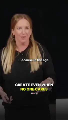 True art is created without an audience. Speaker: Leigh Bardugo #creativeprocess #art #artistmindset