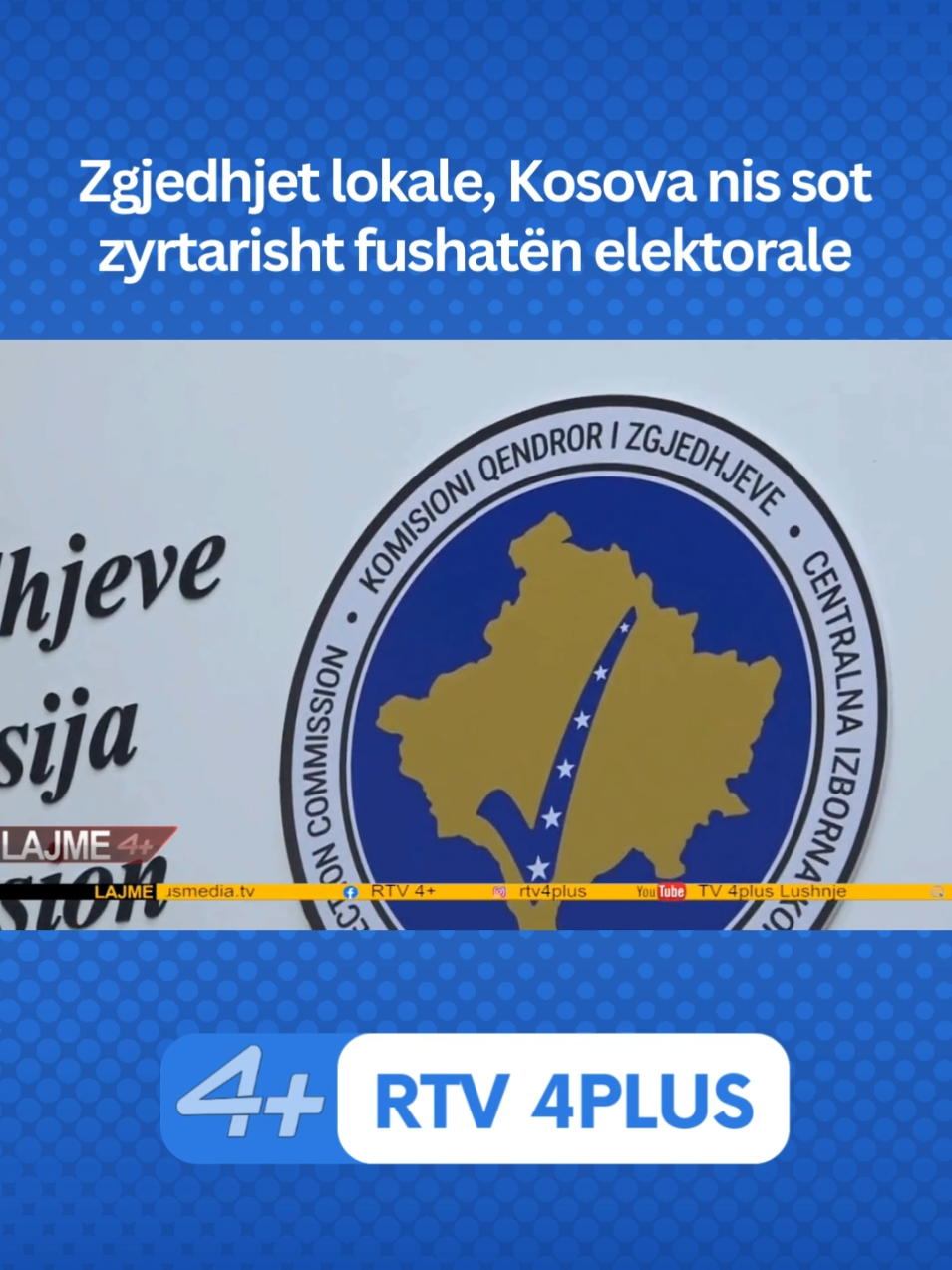 Zgjedhjet lokale, Kosova nis sot zyrtarisht fushatën elektorale.