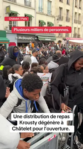 Situation en cours à Paris !
