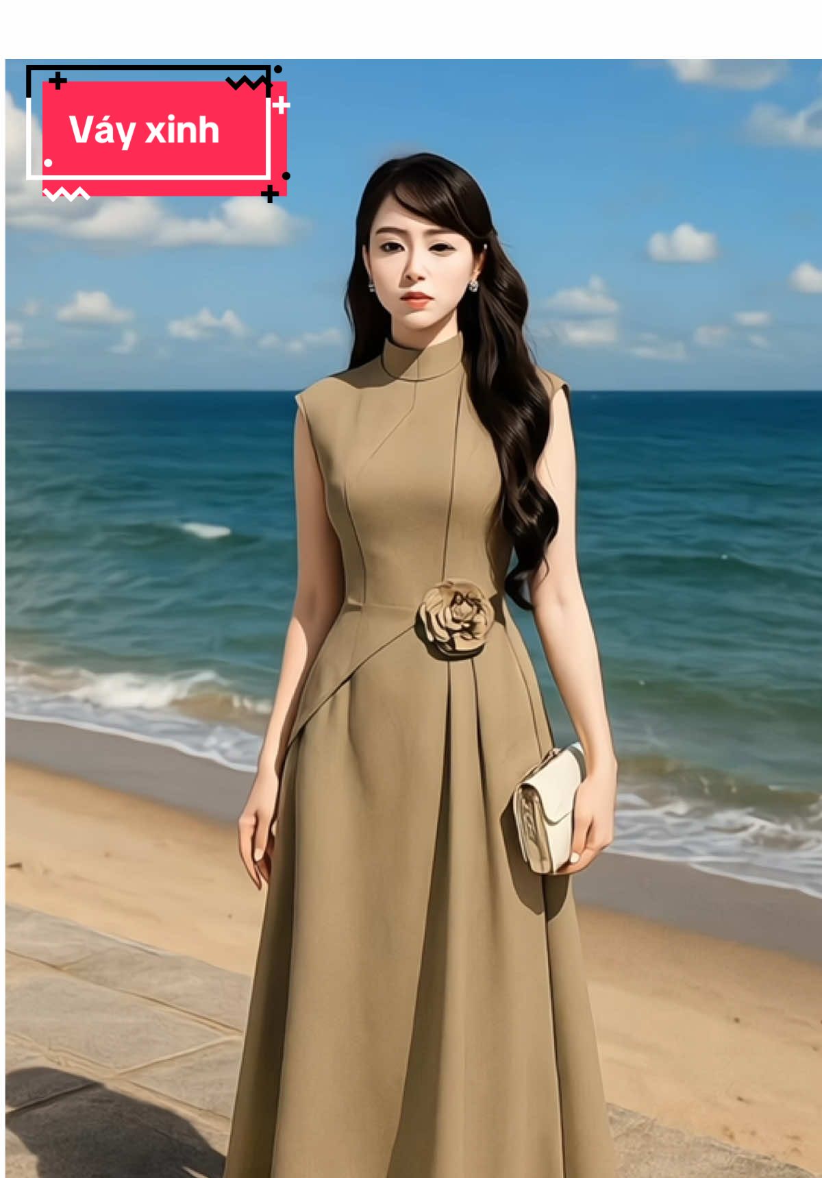 Váy xinh sang mặc lên tôn dáng #hangshoping #viral #xuhuongtiktok #xuhuong #vay #vayxinh 
